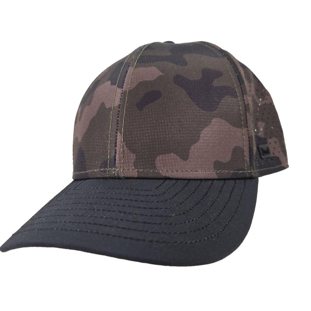 Melin A Game Hydro Hat Green Camo Laser-Perforated Side Panels NWOT